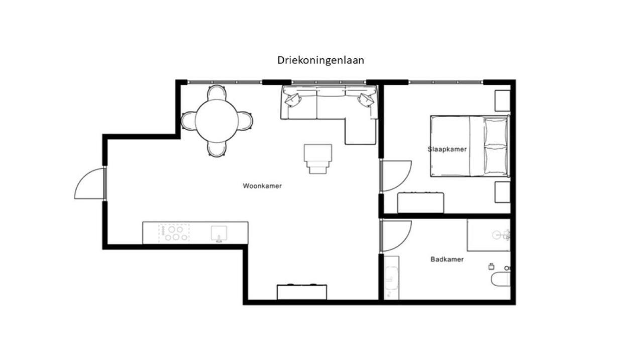 Vier Koningen Zierikzee Exterior foto